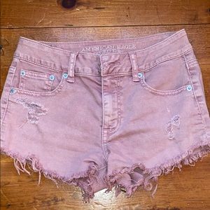 American Eagle Size 0 Light Pink Shorts